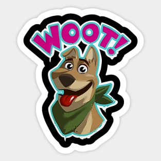 Woot Bonesy Sticker